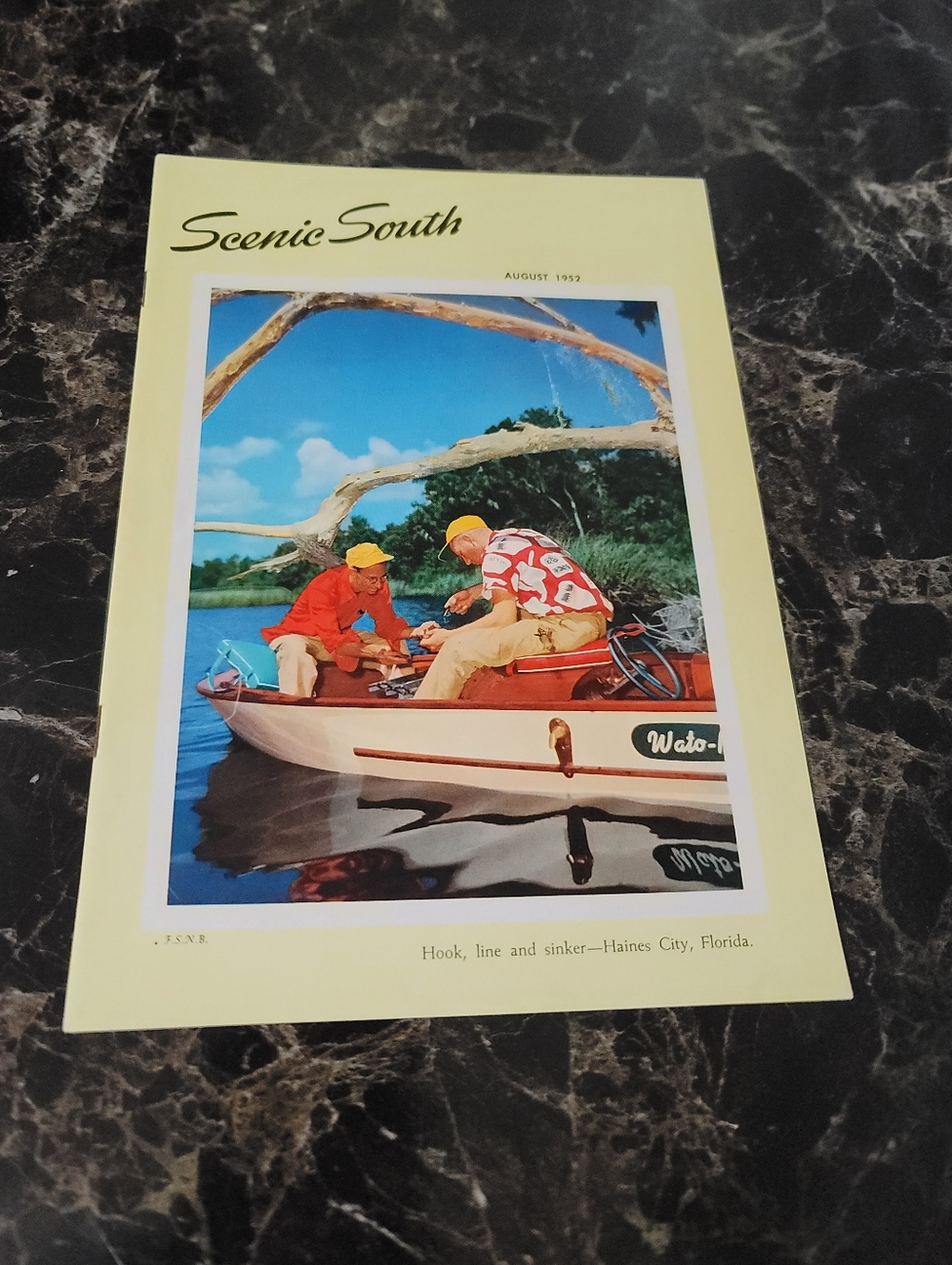Scenic South Magazine August 1952 Haines City, Florida